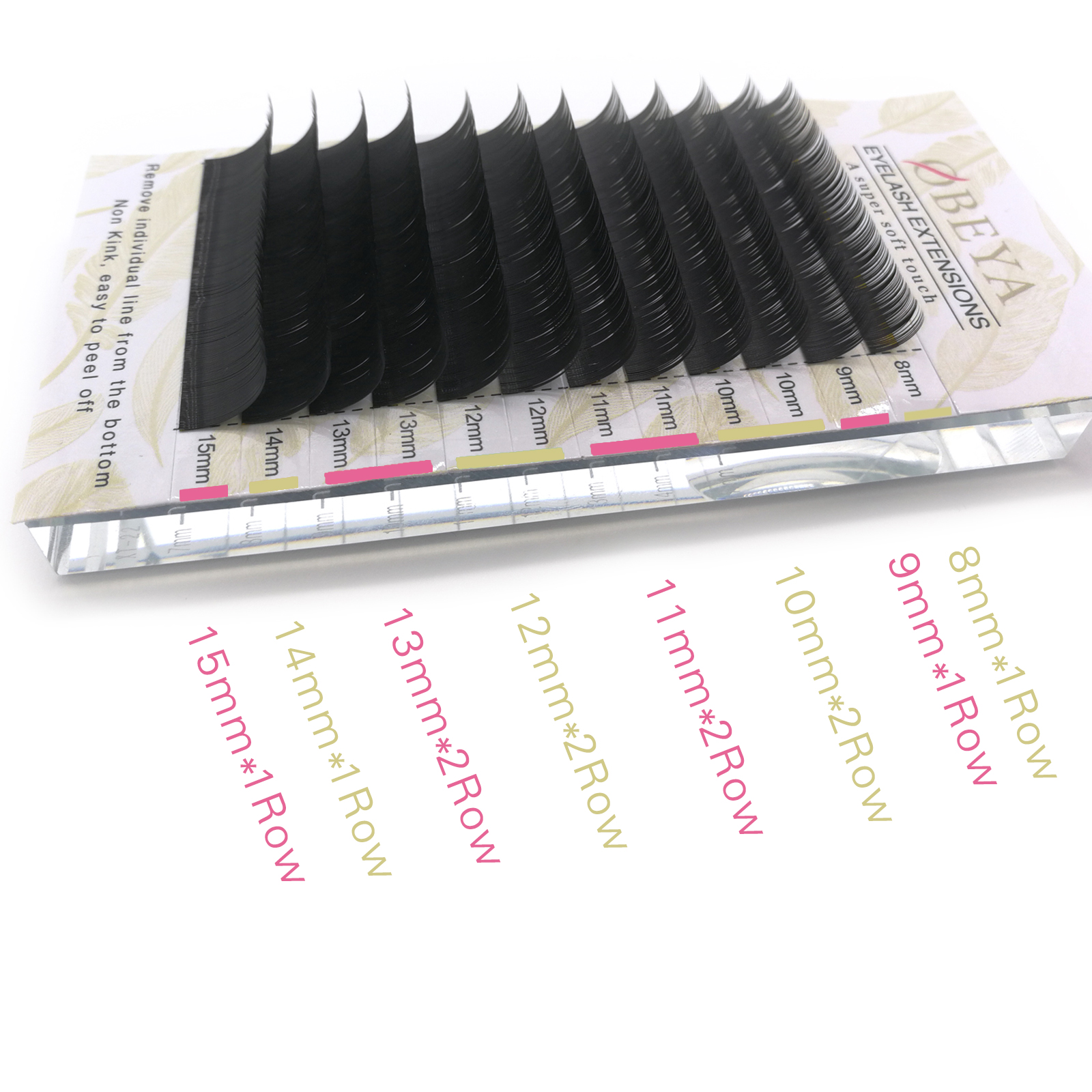 Wholesale Price Russian Volume Lash Extension 0.07 0.1 Thickness C D curl UK USA YY62